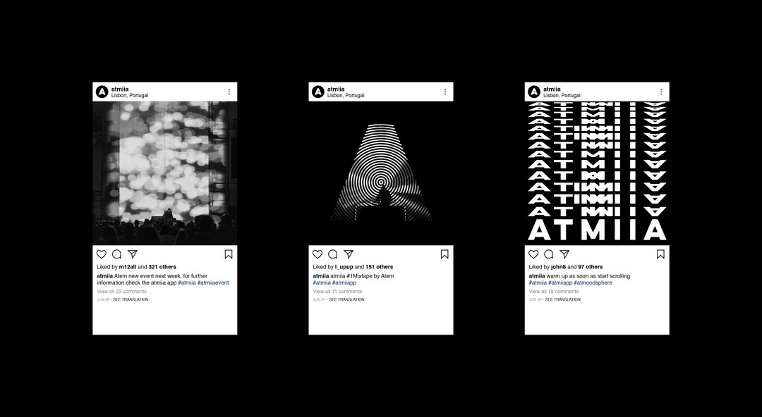 Atmiia social content